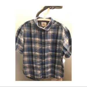Tommy Bahama Men’s XL plaid button down/up